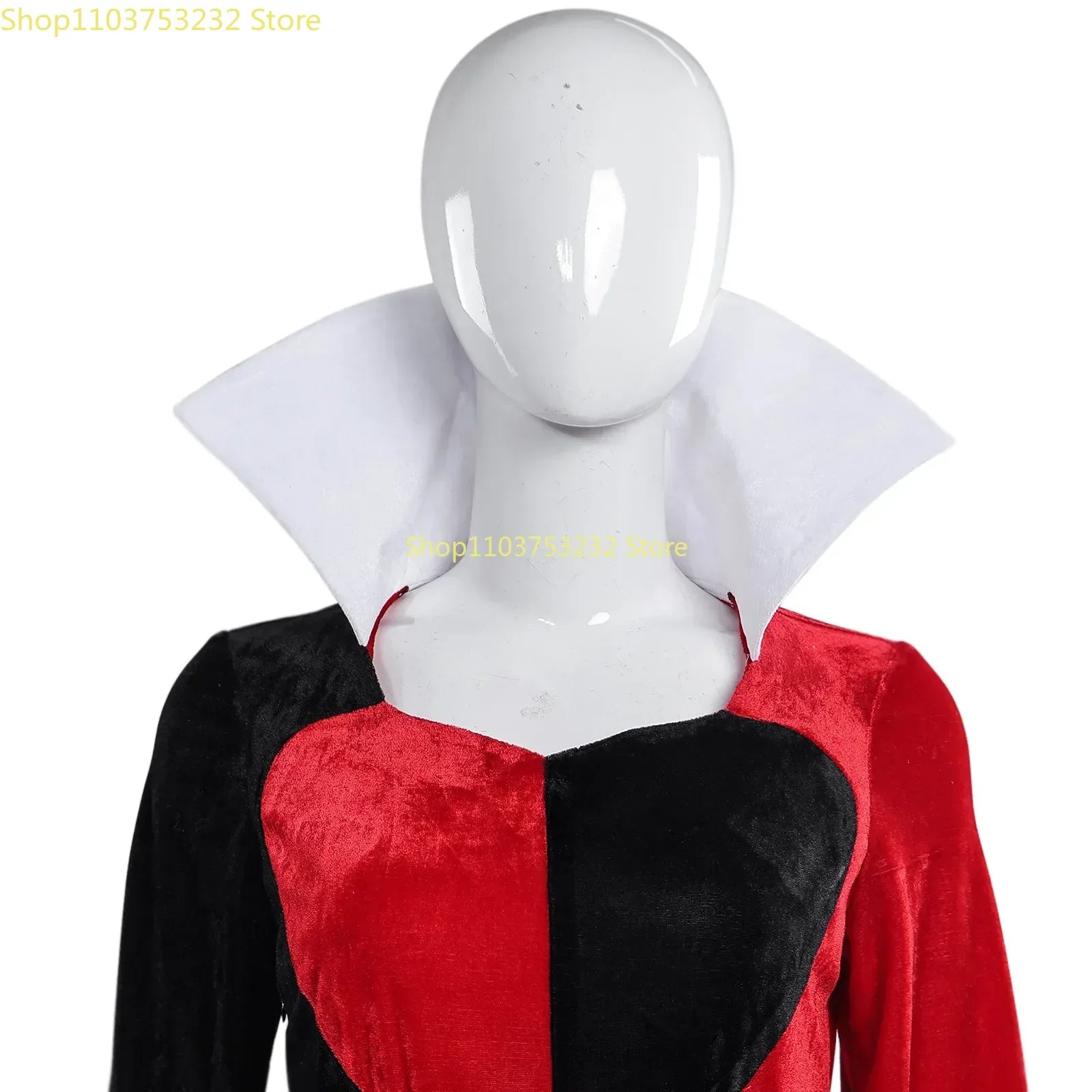 Halloween Queen of Hearts Costume Alice in Wonderland Dress Women Adult Sexy Poker Queen Cosplay Halloween Fancy Dress Plus Size