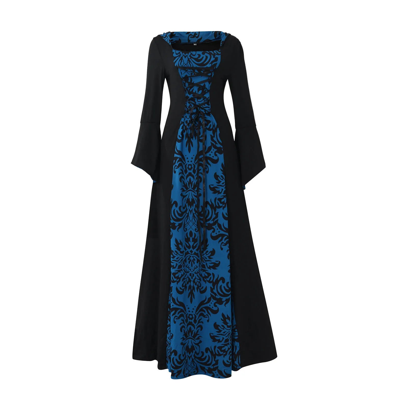 Costume Wicca Witch Medieval Dress Women Adult Plus Size Scary Cosplay Gothic New Wizard Halloween Costumes For Women