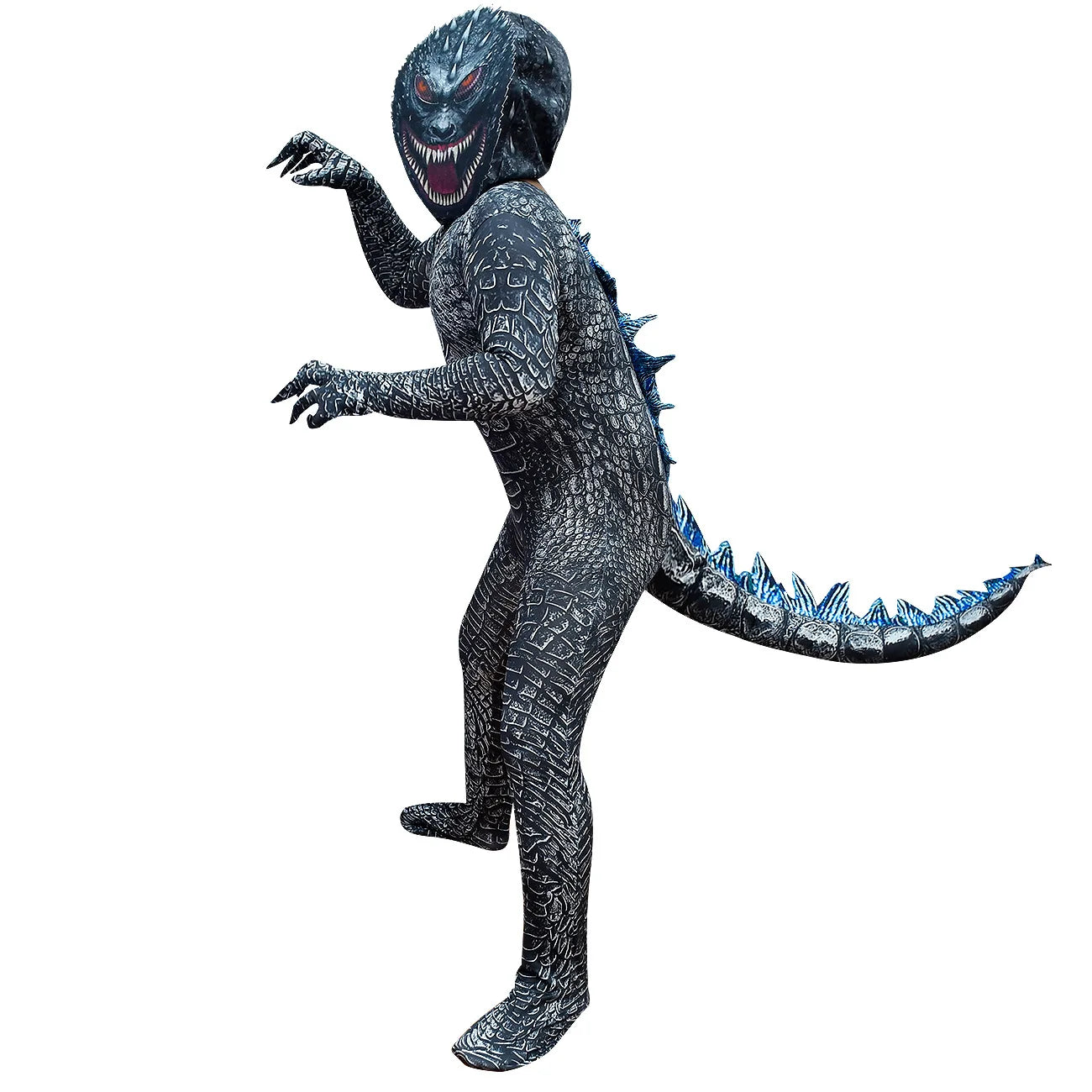 Boys G-Godzillae vs. King Kong clothes Child Dinosaur Monster Halloween Cosplay Child Cartoon Fantasia Carnival Cosplay Costume