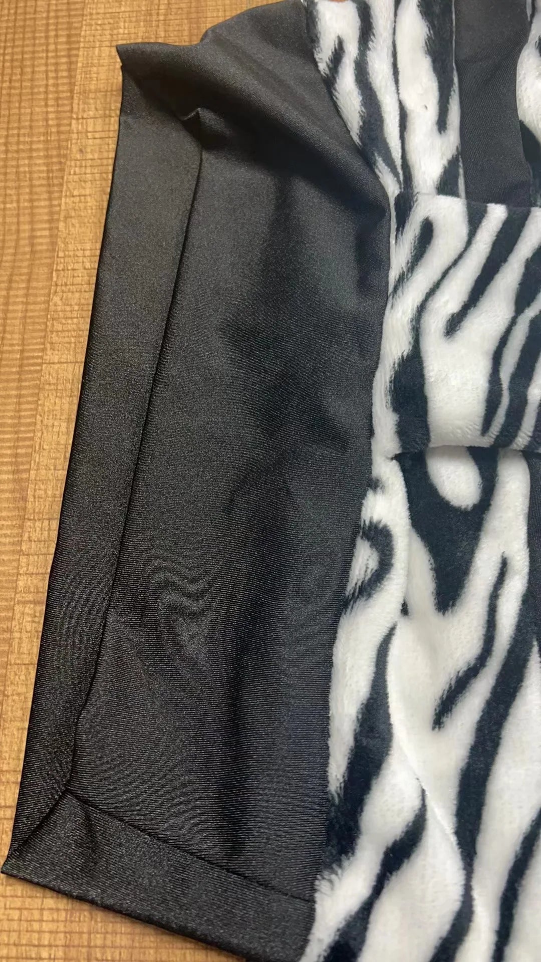 Women Sexy Striped Plush Leopard Animal Costume Shawl Tiger Game Cosplay Clothing Halloween Party Dress