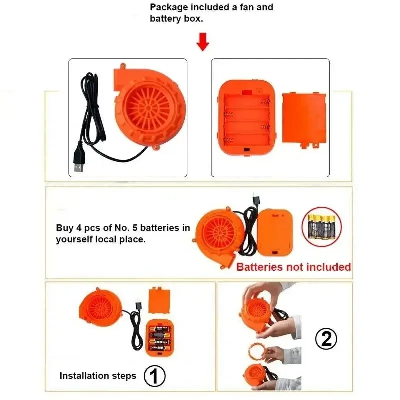 Horse Inflatable Costumes for Adults, Halloween Wear, Carnival Party Mascot, Men Women Dress Up Props Performance Outfit