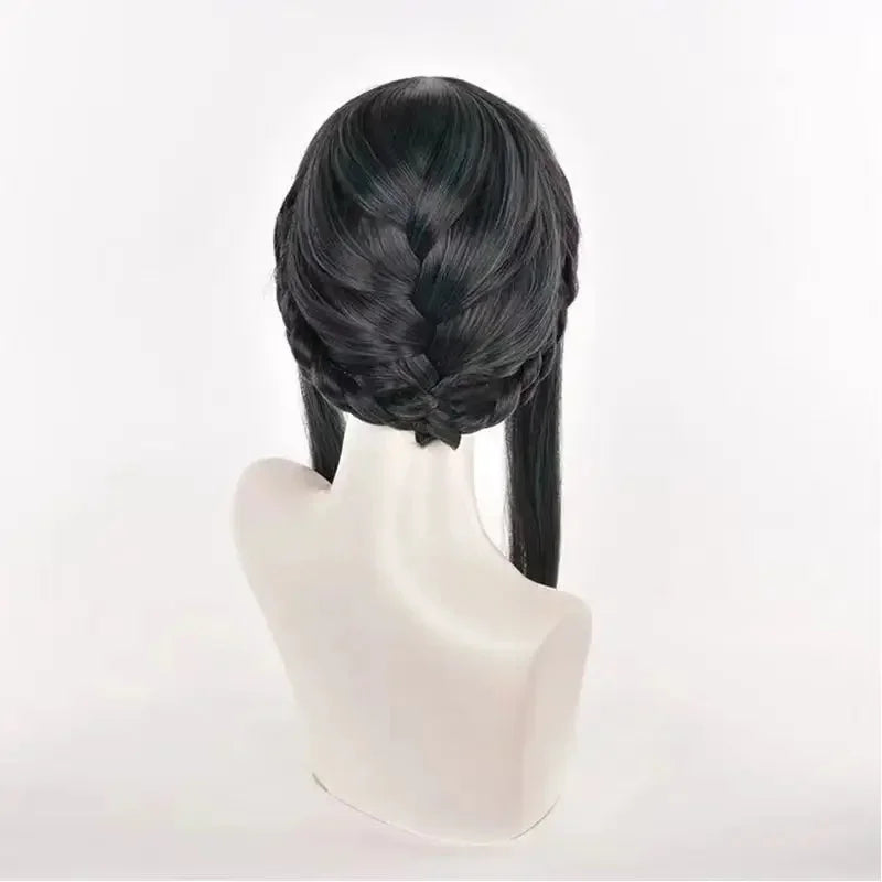 Anime Yor Forger Cosplay costume Headband Earrings Leather Stocking Wig dress full set for Halloween Carnival Party Comic Con
