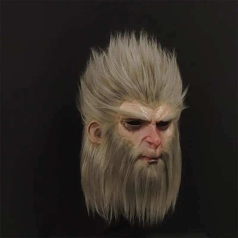 Black Myth Goku Head Suit Game Destiny Man Head Suit Halloween Costume Mask Props Halloween Mask