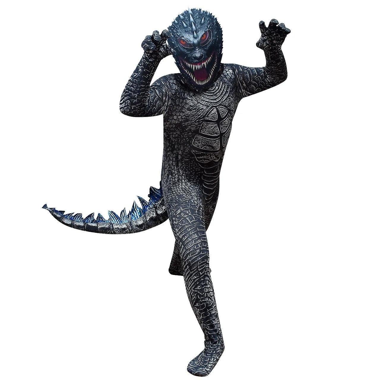 Boys G-Godzillae vs. King Kong clothes Child Dinosaur Monster Halloween Cosplay Child Cartoon Fantasia Carnival Cosplay Costume