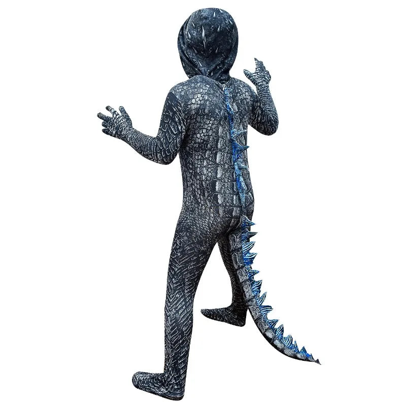 Boys G-Godzillae vs. King Kong clothes Child Dinosaur Monster Halloween Cosplay Child Cartoon Fantasia Carnival Cosplay Costume