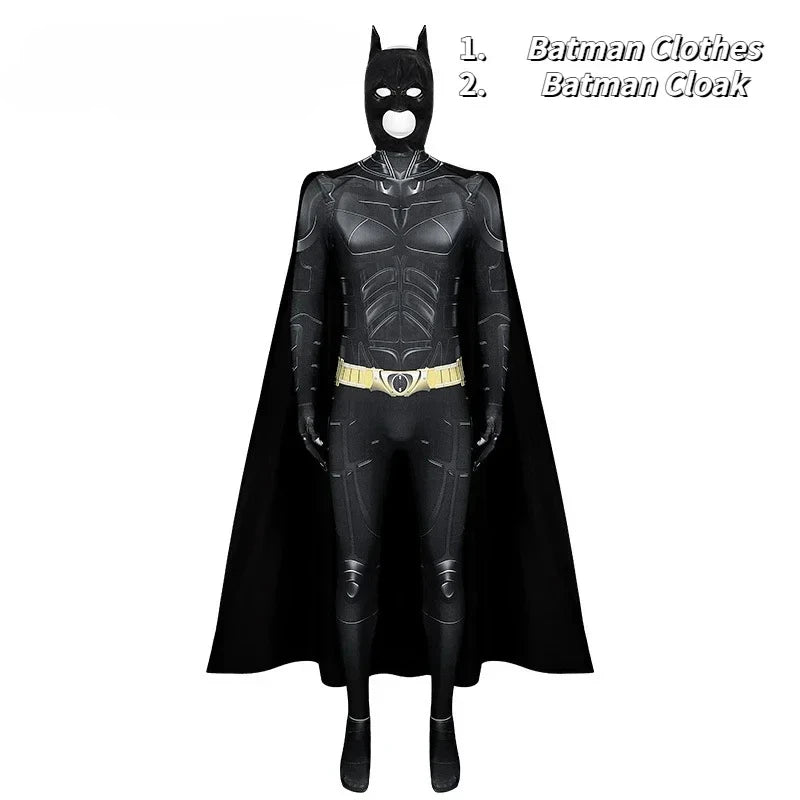 Anime Cartoon Adult Men Halloween Party Cosplay Batman Costumes Carnival Performance Clothing Boyfriend Christmas Birthday Gifts