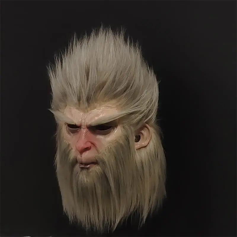 Black Myth Goku Head Suit Game Destiny Man Head Suit Halloween Costume Mask Props Halloween Mask